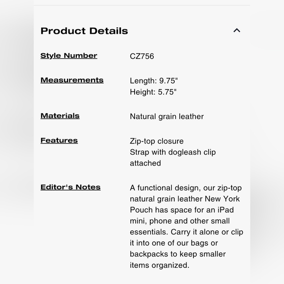 Coach Pouch - Picture 6 of 6